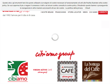 Tablet Screenshot of cibiamo.it